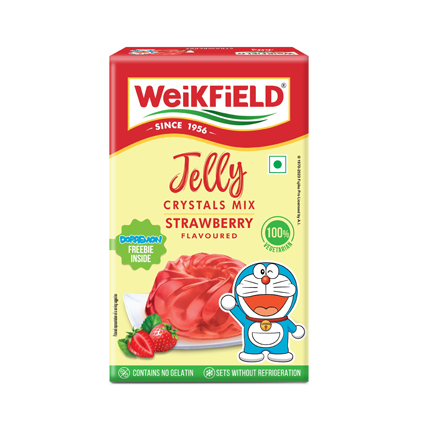 Weikfield Jelly Crystals Strawberry Flavour